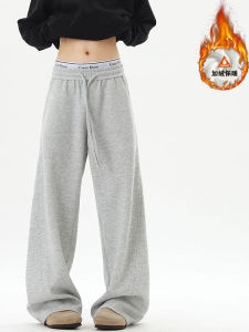 Quần Nỉ Nam American Cleanfit Màu Xám Dày Dặn Dáng Rộng Dài Đến Sàn Mùa Thu Đông Quần Dài Thể Thao Thường Ngày Đa Năng