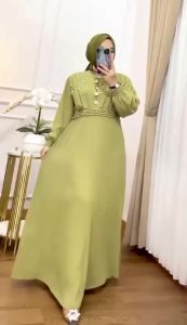 SAFIRA DRESS: Dress Mewah Premium & Brokat Gamis Wanita Terbaru 2023
