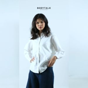 Bodytalk Kemeja Wanita Estheria Offwhite 24578T5OW