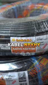 KITANI - NYYHY 4×1.5 mm² - 100 Meter - Kabel Tembaga Serabut