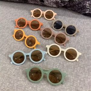 Cute KIDS Round Sunglasses Baby Sunglasses Eyewear Kids Fashion Beach Summer Glasses Sun Shade