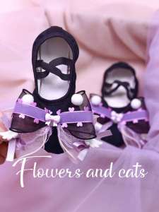 2024 New Purple Lolita Clow M Dancing Shoes & Kids Dancing Shoes Soft Bottom Ballet for Women Spring and Summer