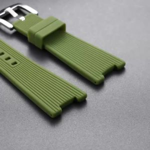 Strap for Patek Philippe Nautilus Silicone Band for 55711 5712 5726 5980 Concave Interface Watch Band 25*12mm Women Men Bracelet