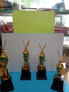 Piala Lomba Juara 1 2 3 4 (GARUDA BODY HIJAU RASER) "costum" FREE STICKER (BOLEH satuan)TERMASUK SETICKER DAN FREE DESIGN