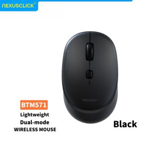 NexusClick Durable Wireless MouseDual Mode Silent 3‑Million‑ClicksType‑C Rechargeable Adjustable 3200 DPI Mouse for Office PC