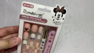 The Creme Shop Minnie Mouse Cutie Reusable Press-On Nail Kit - Limited Edition
