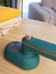 Steam iron handheld mini portable rotatable flat garment steam iron travel electric steam iron dry / wet hanging clothes ironing stimulator