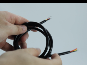 3-Way 1m 12AWG High Temperature Resistant Motorcycle Driving Light Wire – IP67 Waterproof