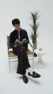 LONDON BROWN - FALCO รองเท้าหนัง ทรง MULES