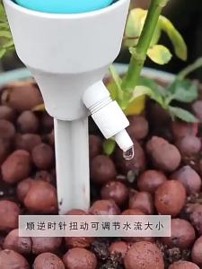 Watering Spikes 3Pcs Adjustable Drip Irrigation System Automatic Self Watering Spikes For Plants Indoor Outdoor Potted Plants