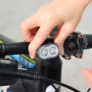 Bike Light Set USB Rechargeable Waterproof LED Bike Headlight MTB Tail Light Bicycle Front and Back Lights Cycling Parts