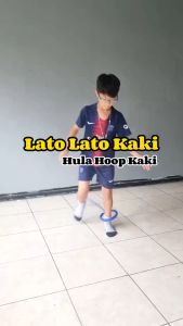 Hulahoop Kaki LED / Flash Jumping Skiping Ball Mainan Alat Olahraga / lato lato kaki viral