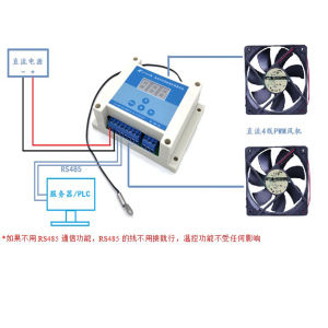 Bộ Điều Khiển Tốc Độ Quạt Nhiệt 4 Dây 12V JZCET JPF4826 Cho Máy Tính Để Bàn Máy Tính Xách Tay Máy Tính Để Bàn Giảm Tiếng Ồn