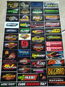 STIKER AUDIO | STIKER SOUND SYSTEM VYNIL | STIKER AUDIO ANTI AIR | STIKER VYNIL STIKER AUDIO | STIKER BAHAN VYNIL