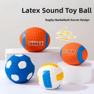 Durable Squeaky Toy Ball for Small to Medium Dogs