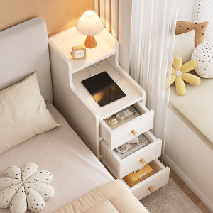 OYIla | Bedside Small Storage Cabinet Compact Narrow Gap
