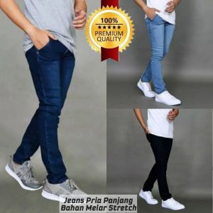 Celana Jeans Pria Bahan Strecth Model Pensil Harga Murah / Celana Panjang Pria Slim Fit Bahan Melar / Celana Denim Pria Bahan Soft Jeans / Celana Jeans Pria Skinny / Celana Jeans Pria SLim Fit