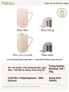 FaSoLa | Cốc Đựng Đồ Chải Răng Kháng Khuẩn