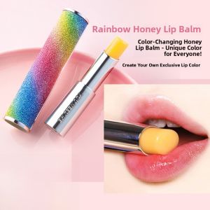 YNM Original Rainbow Candy Changing Color Lipstick Moisturizing Lip Balm Long Lasting for Women Korean Brand Lip Care