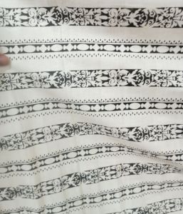 Bahan Kain Linen Tebal Motif Harga Persetengah Meter