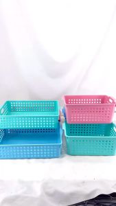 ตะกร้าพลาสติก ตะกร้า และ ตะกร้าเอกสาร (No.318 & No.319)