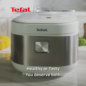 Tefal Healthy & Tasty Plus IH Rice Cooker 1.5L (RK8621)