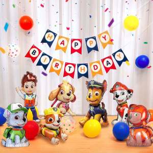 QIANHUAJIAN | Paw Patrol Birthday Balloons Decoration