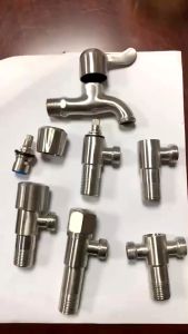 Van chữ T 3 ngã giảm áp van chia nước cho vòi xịt vệ sinh và bồn cầu chất liệu INOX SUS 304 bền bỏ chống gỉ sét