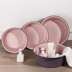 Homenhome Large Thickened Plastic Washbasin for Household Student Dormitories