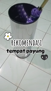 Tempat Payung Stainles steel Size 60x23 cm plus Ember penampung Air di dalamnya