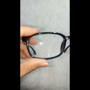 Kacamata Kotak Frame Hitam Kilap Lensa Plus Rabun Dekat Ready Ukuran +1.00 s/d +3.00 Untuk PRIA WANITA Gaya Sporty Keren - BISA BAYAR DIRUMAH