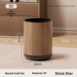CHUMX | Lidded High Capacity Vintage Style Garbage Can Large