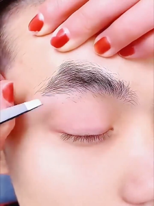 Stainless Steel Eyebrow Tweezer Removal Clip Eye Brow Trimmer Anti-static Eyelash Pimple Ache Klip Pinset Kening 粉刺眉毛夹镊子