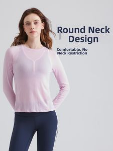 SALTUM | Merino Wool Dry Breathable Soft Womens Long Sleeve Sports T-shirt