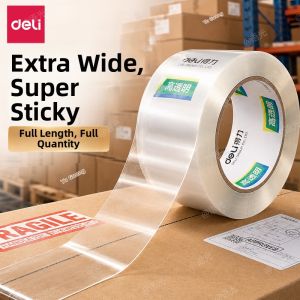deli | High Adhesion Large Clear Packaging Tape