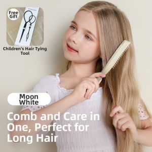RHOS | Kids Girls Use Boar Bristle Pointed Tail Comb Small