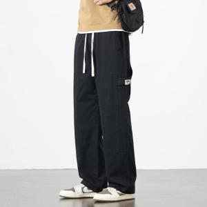 Quần Dài Nam Ống Đứng Cotton Nguyên Chất Mùa Xuân Hè Quần Dài Thường Ngày Thoải Mái Quần Dài Làm Việc Ngoài Trời