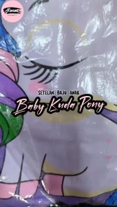 NF - Setelan Sweater Hoodie Baby Kuda Pony | Baju Anak-Remaja