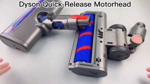 Motorized Soft Roller Cleaner Head Replacement with LED For Dyson V7 V8 V10 V11 V15 Vacuum Cleaner Spare Parts Accessories Vacuum head replacement