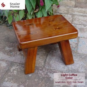 OME | Anti-slip Water-resistant Wooden Stool