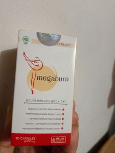 OFFICIAL STORE MEGABURN HELPS REDUCE BODY FAT OBAT PELANGSING PENURUN BERAT BADAN MEGA BURN ASLI ORIGINAL PRES BPOM