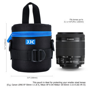 JJC | JJC Luxury Camera Lens Bag Pouch Case for Canon Lens Nikon Sony Olympus Fuji DSLR Photography Accessories Shoulder Bag Backpack