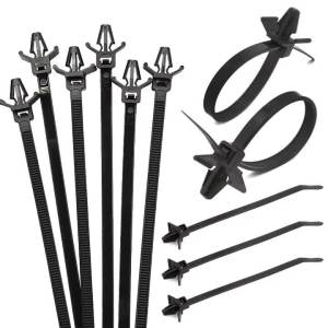 Dây Buộc Nhựa Nylon Yongrun 25 Chiếc Tự Khóa Kiểu Cài Dùng Cho Dây Điện Động Cơ Ô Tô