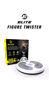 Elite Fitness Pro Figure Twister – Rotating Waist Trimmer Disc for Core & Balance Training