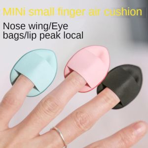 WOOLOVE 1/3/5pcs Mini Size Cosmetic Puff Finger Shape Air Cushion Sponge Concealer Highlighter Blender Undereye Makeup Puff Tools