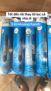 COMBO 5 LÕI KHOÁNG KAROFI 56789.LÕI CHỨC NĂNG KAROFI