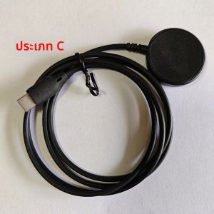 USB Type C สมาร์ทนาฬิกาเครื่องชาร์จแม่เหล็กแบบพกพา Wireless Charger สําหรับ Samsung Galaxy Watch 3 4 5 6 Pro Active 2