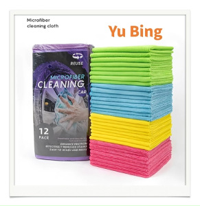 NEW 12PACk fiber cleaning cloth30 * 30cm quick drying dirt absorbing car glass window cleaning cloth