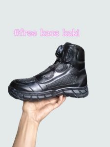 sepatu pdh polantas tali putar jala tawon