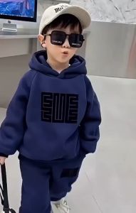Set Hoodie Anak Usia 1-5 Tahun Setelan Anak Laki-laki Dan Celana Jogger Anak Terbaru